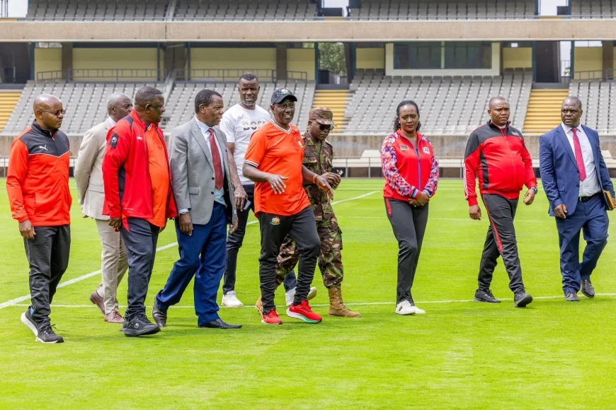 Ruto: Kenya ready for CHAN 2024 after Kasarani upgrade