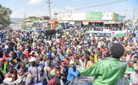 Gilgil hoiyee! DCP boss Gachagua fires up rally via phone from US