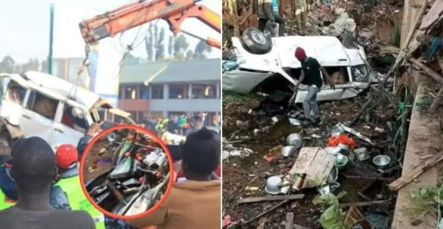 Truck Ploughs Into Roadside Vendors at Daraja Mbili Market in Kisii
