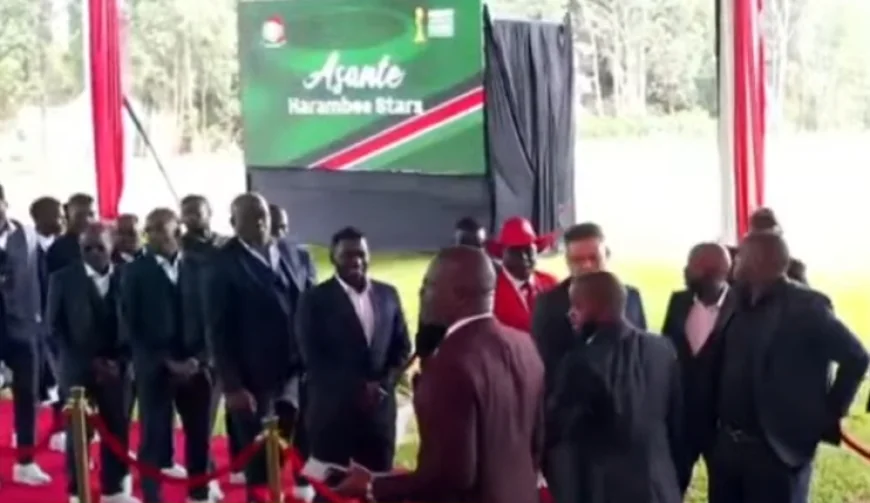 Red carpet reception: Harambee Stars to get presidential honour at State House