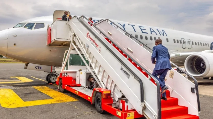 Kindiki departs Kenya to attend Algeria trade fair