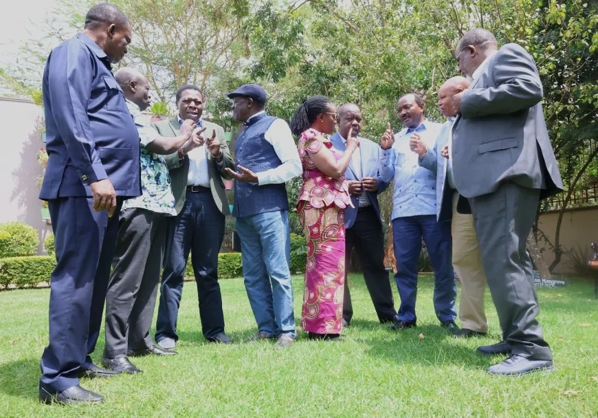 Unity in focus as Kalonzo, Gachagua and allies meet in Karen