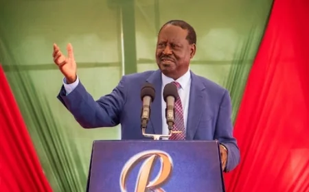 Thursday to Sunday: Final burial programme for Raila Odinga