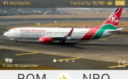 KQ flight to Nairobi to adopt special call sign ‘RAO001’ in honor of Raila