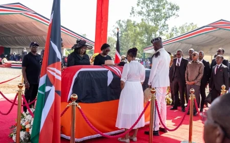 We celebrate, not mourn! Raila Junior says as he pays tributes to his father Raila