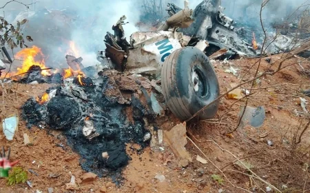 12 people killed after a light aircraft crashes in Kwale