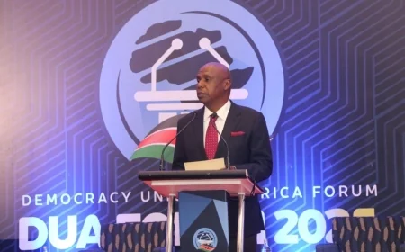 Gideon Moi urges African countries to take centre-stage in global affairs