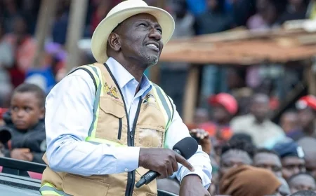 Ruto announces Ksh900M Busia International Stadium project