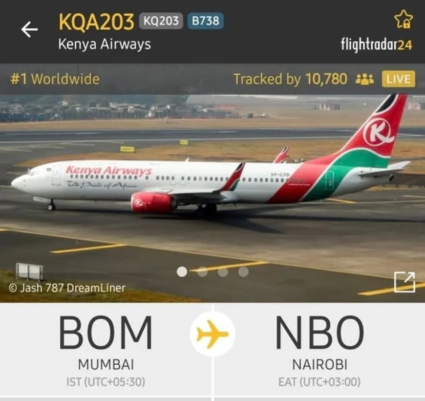KQ flight to Nairobi to adopt special call sign ‘RAO001’ in honor of Raila