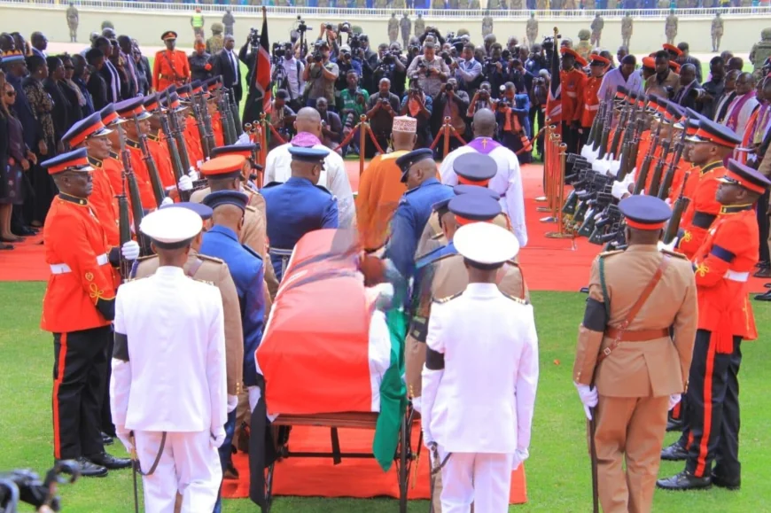 Nation salutes Baba: Military leads Raila’s final march