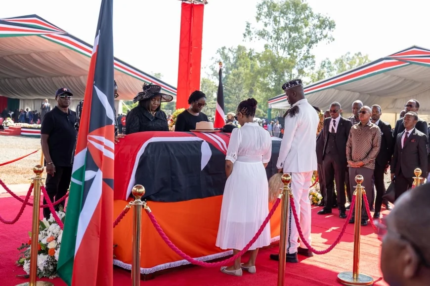 We celebrate, not mourn! Raila Junior says as he pays tributes to his father Raila