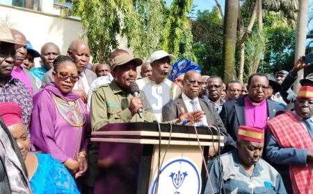 Kalonzo speaks in Kisumu ahead of Opposition visit to Raila's Opoda Farm home