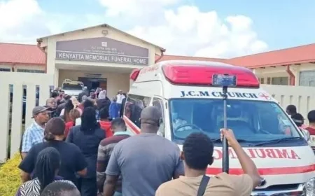 Body of gospel artist Betty Bayo moved to KU Hospital Mortuary