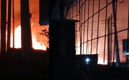Morning Fire Razes Down Buildings in Nairobi's South B Estate
