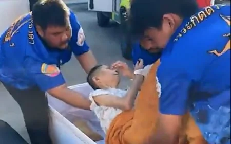 Thai family stunned as ‘dead’ grandmother wakes up