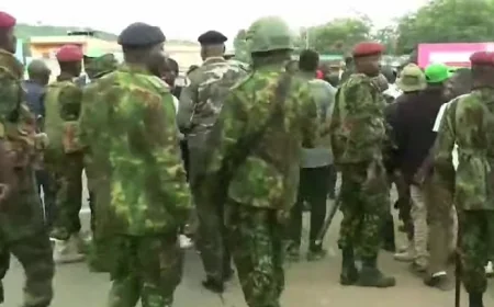 Police move to quell unrest in Mbeere North as vote counting gets underway