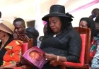 This is not a rally”: Ida Odinga calls for order at Beryl’s burial