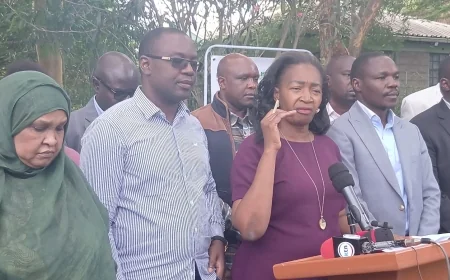 Committee observes moment of silence for Raila Odinga