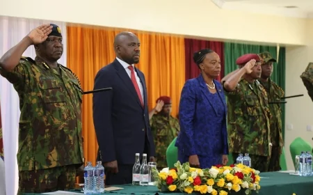 Kenya welcomes Haiti mission officers, to parade during Jamhuri day fete at Uhuru Gardens