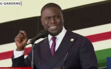 Cheers as Sakaja proposes renaming Talanta Stadium to Raila Odinga International Stadium