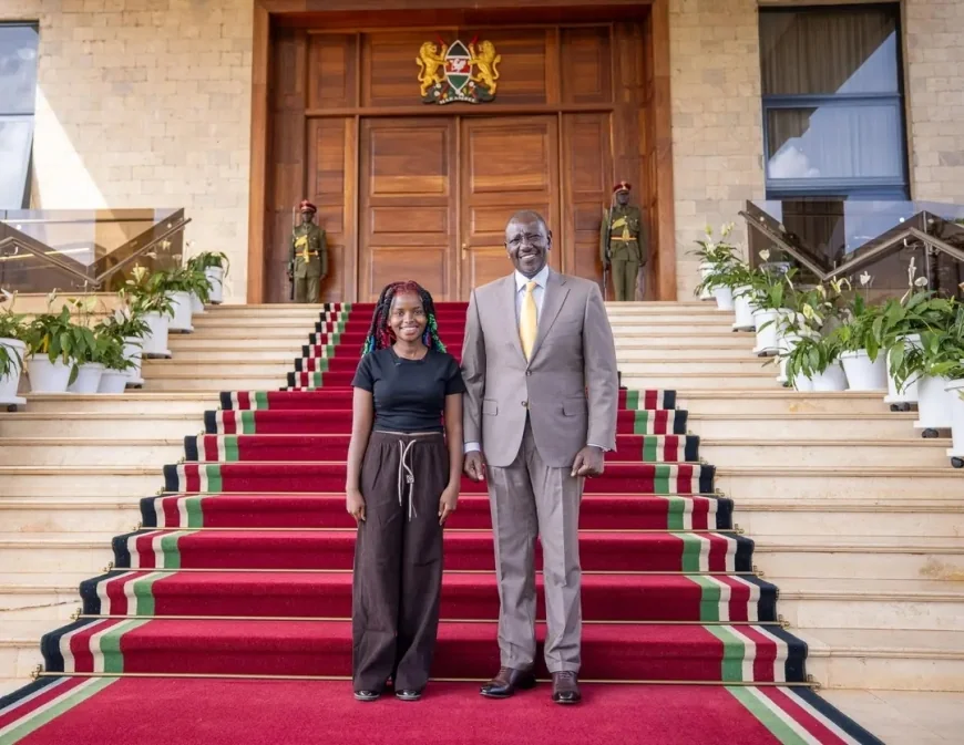 Ruto appoints tree-hugging record holder Truphena Muthoni tree planting ambassador