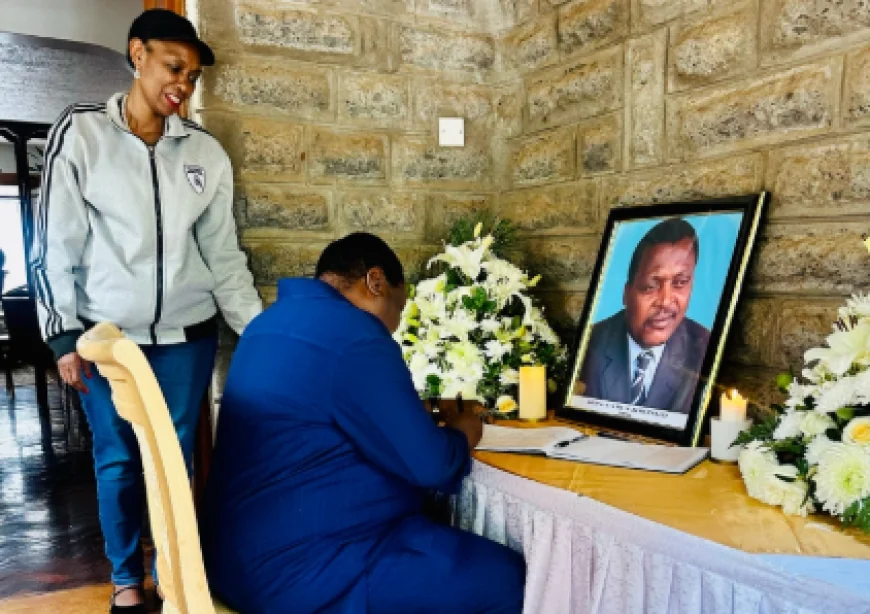 Trust in God, Atwoli tells Jirongo family as he mourns ex-minister