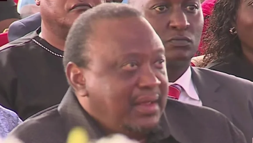 Uhuru attends Cyrus Jirongo’s burial in Kakamega