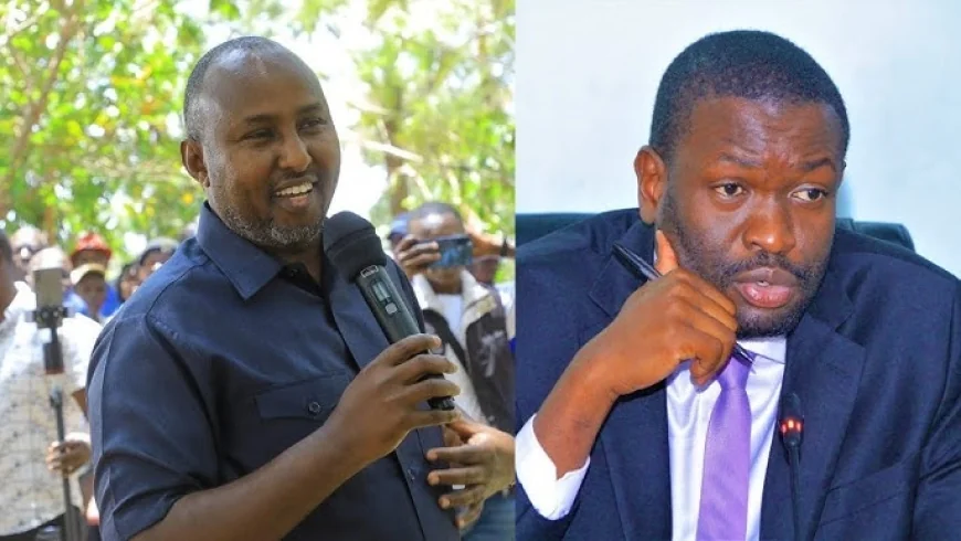 Junet Mohamed responds to Sifuna remarks on broad-based MPs