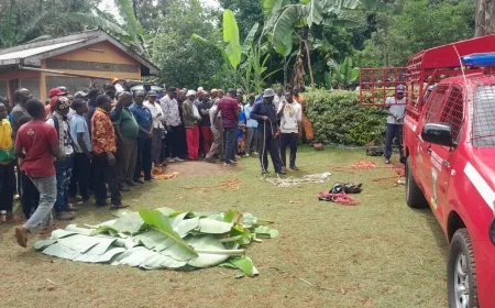 Man found dead in a borehole in Gatanga, Murang’a