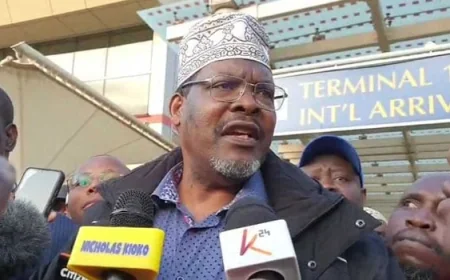 Miguna announces 2027 presidential bid