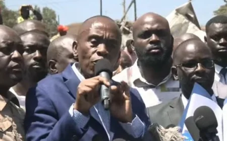 Wamatangi condemns demolition of property, calls it an act of cowardice