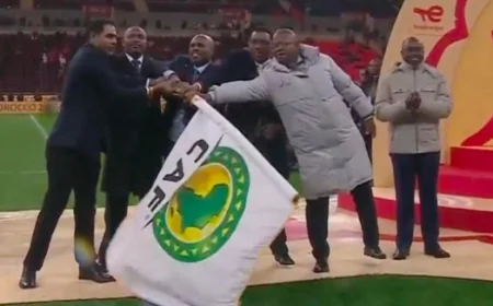 East Africa officially receives AFCON 2027 flag in historic milestone