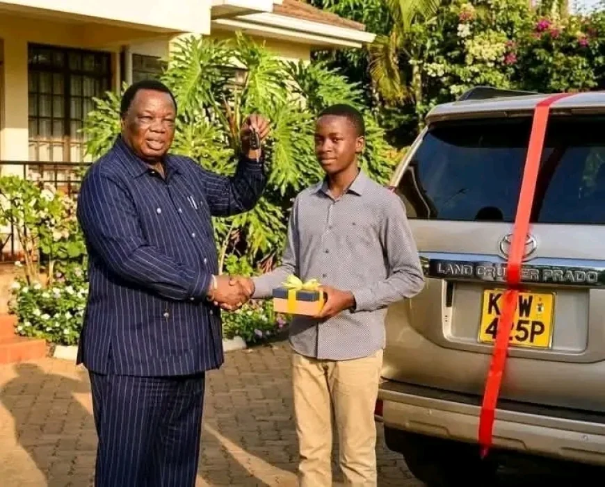 Atwoli Refutes Claims of Gifting Nephew Ksh8 Million Prado for Excellent KCSE Performance