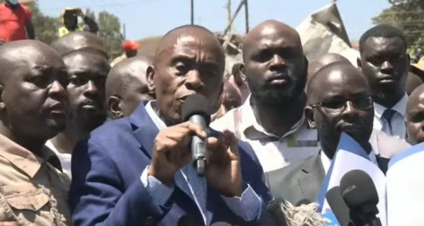 Wamatangi condemns demolition of property, calls it an act of cowardice