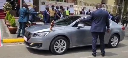 Mbadi breaks tradition, rides to Parliament in a Peugeot 508 for budget reading