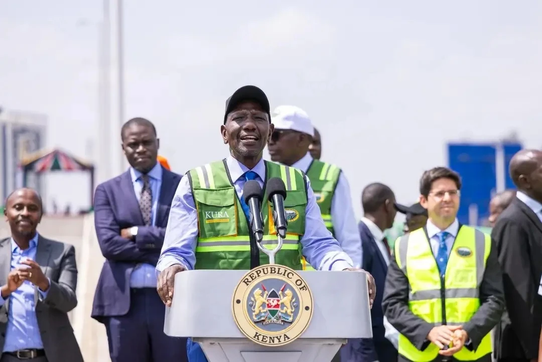 Ruto interrupts speech over 'faulty sound system' during launch of Ngong RD viaduct
