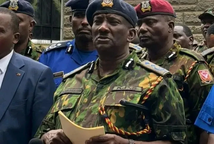 Nairobi police boss: We've not received any notice of planned Gen Z protests