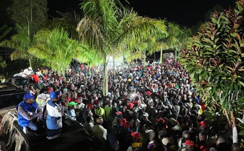 Opposition intensifies Western Kenya drive with Kakamega night stop