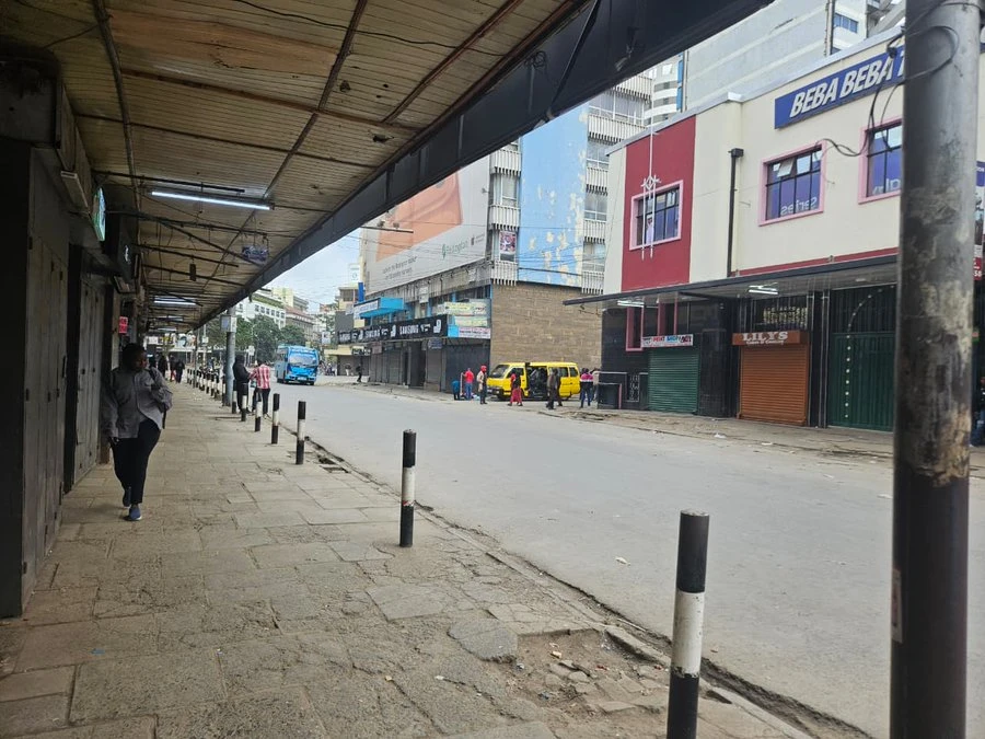 Nairobi CBD grinds to a halt as security tightens on Gen Z protest anniversary