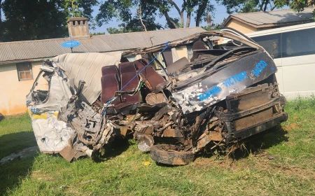Five people killed in head-on collision between matatu and trailer in Bungoma