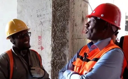 Ruto announces plans to build mall at Bomas complex