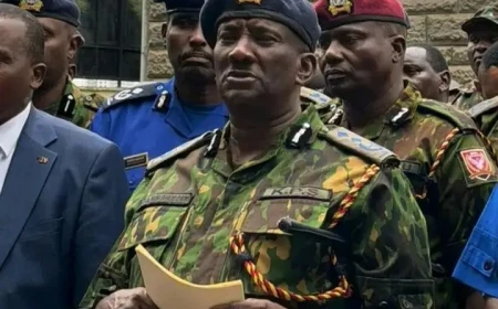 Nairobi police boss: We've not received any notice of planned Gen Z protests