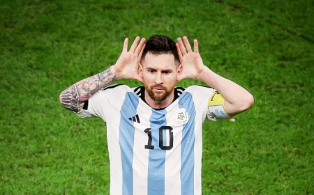 World Cup records broken by Lionel Messi so far