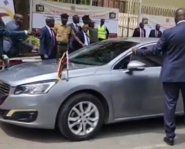 Mbadi breaks tradition, rides to Parliament in a Peugeot 508 for budget reading