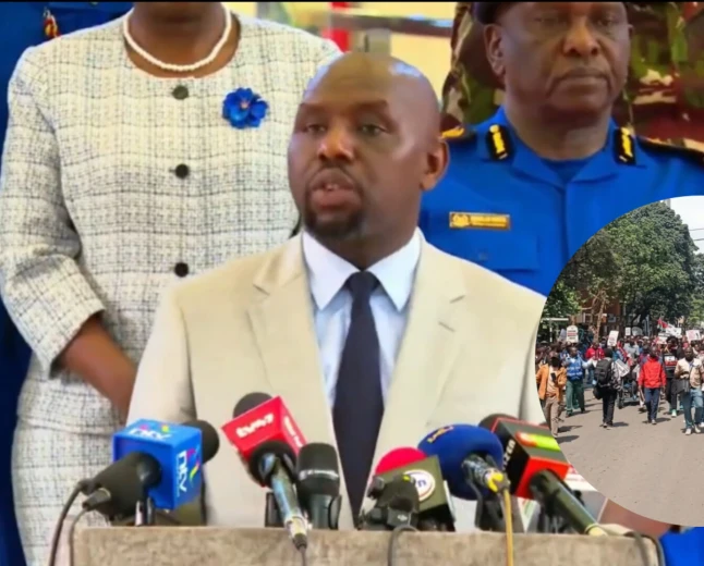 Murkomen: 355 arrested during Gen Z anniversary protests