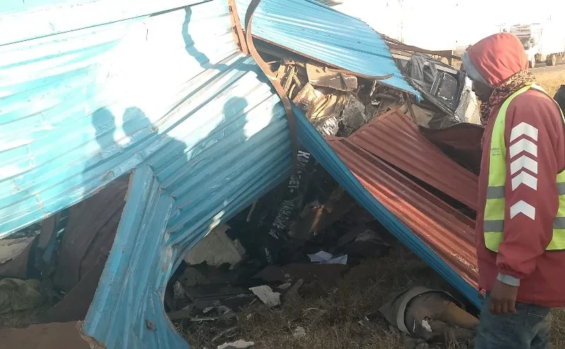 Four feared dead, dozens injured after bus crashes into trailer on Mombasa Road