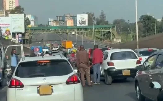 Motorists stranded after Pangani road blockade