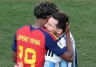 Passing the torch: Yamal and Messi's embrace captures changing of guard