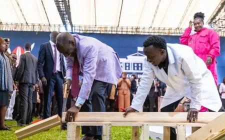 Ruto announces Sh80m fund for Nairobi Artisans