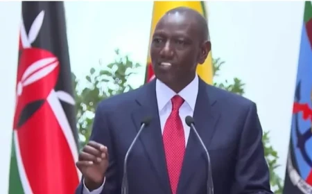 Ruto calls for new national development charter as Vision 2030 nears end